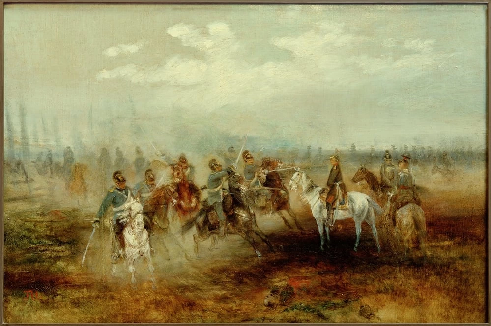La battaglia di Buzancy, 1874